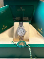 Rolex Lady-Datejust 28mm 279384RBR White Mother-of-Pearl Dial Oyster Bracelet - Image 10