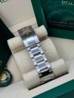 Rolex  Datejust 36mm 126234 Olive Green Palm Motif Diamond Dial Jubilee Stainless Steel Watch - Image 6