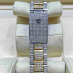 Diamond Rolex 36mm yellow two-tone dial, set with 29 carats of VS1 natural diamonds - Image 7
