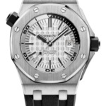 Audemars Piguet Offshore Diver Siver-Toned Dial 42mm 15710ST.OO.A002CA.02