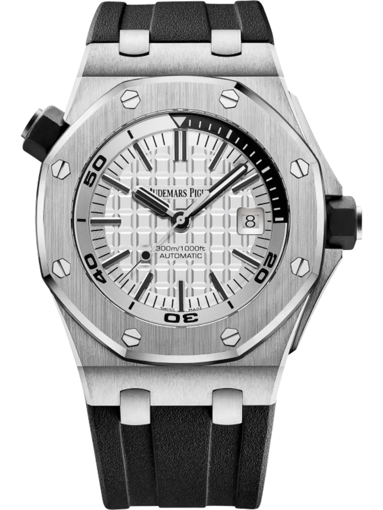 4C673046-6BAF-0FEA-9683-88AA199F8149.png Audemars Piguet Offshore Diver Siver-Toned Dial 42mm 15710ST.OO.A002CA.02 - Image 1