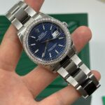 Rolex  Datejust 36mm 126284 Blue Dial Jubilee Bracelet - Image 16