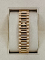 Rolex Day-Date 40mm Yellow Gold President  Mother of Pearl Diamond Baguette Dial - 228238 - Image 6