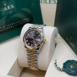 Rolex Datejust m278273-0021/0022 31mm Dark Grey Dial Stainless Steel and Yellow Gold Oyster Watch - Image 12