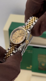 Rolex Lady-Datejust 28mm 279173 Champagne Index Dial Oyster Bracelet - Image 15