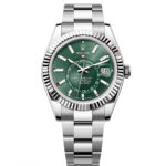 Rolex  Sky-Dweller 42mm 336934-0001 Stainless Steel Green Dial Oyster