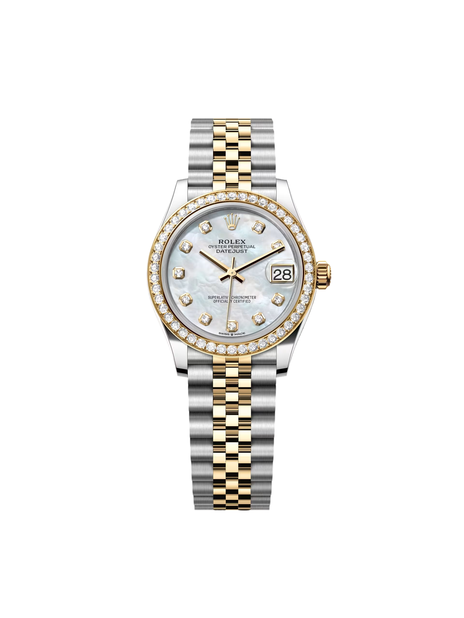 4D9B2E39-96B4-DDE4-F2E0-CD26DD765147.png Rolex Datejust m278383-0027/0028 31mm Mother of Pearl Dial Oyster Bracelet - Image 1
