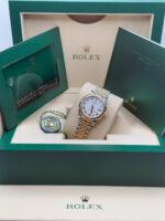 Rolex Datejust m278343-0001/0002 White Dial Yellow Rolesor Oyster Watch - Image 10