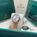 Rolex Datejust m278271-0015/0016 Silver 31mm Dial Oyster Bracelet Watch - Image 11