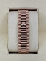 Rolex  Day-Date President 40mm Everose Gold Olive Green Roman Dial - 228235 - Image 6