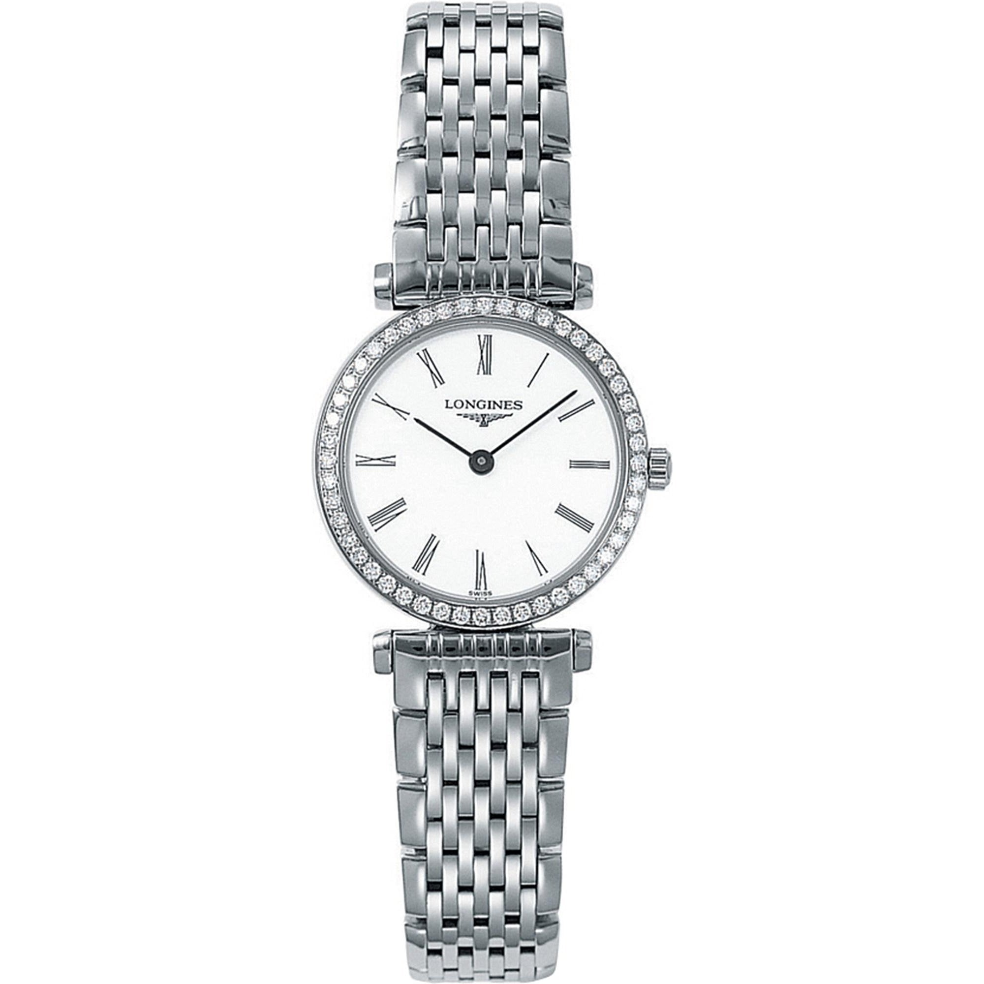 4E9100C1-734D-C839-9C0B-E3225A4301E9.jpg Longines Women's L42410116 La Grande Classique Diamond Stainless Steel Watch - Image 1