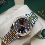 Rolex Datejust m278273-0021/0022 31mm Dark Grey Dial Stainless Steel and Yellow Gold Oyster Watch - Image 15