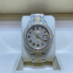 Diamond Rolex 36mm yellow two-tone dial, set with 29 carats of VS1 natural diamonds - Image 3