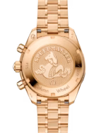 Omega Speedmaster 38 Green Dial 38mm with Diamonds Moonshine™ 18k Rose Gold Bracelet 324.55.38.50.60.001 - Image 2