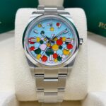 Rolex Oyster Perpetual 36mm 126000-0009 Turquoise Celebration Dial Oyster Bracelet - Image 3