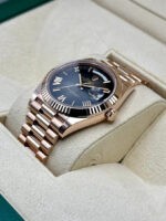 Rolex  Day-Date President 40mm Everose Gold Slate Roman Ombre Smoke Dial - 228235 - Image 4