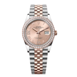 Rolex  Datejust 36mm 126281 Rose Dial Oyster 36mm Bracelet