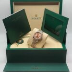 Rolex Lady-Datejust 28mm 279381RBR Rose Diamond Dial Oyster Bracelet - Image 10