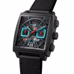 TAG Heuer Monaco Chronograph 39mm Mens Watch Titanium Turqouise CBL2184.FT6236 - Image 2