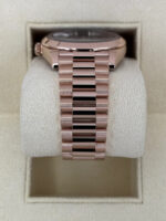 Rolex  Day-Date President 40mm Everose Gold Slate Roman Ombre Smoke Dial - 228235 - Image 5
