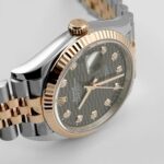 Rolex  Datejust 36mm 126231 Slate Fluted Motif Dial 36mm Jubilee Bracelet - Image 4
