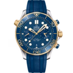 Omega Seamaster Diver 300M 44mm Blue Dial Stainless Steel and 18k Yellow Gold Strap 210.22.44.51.03.001