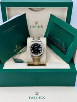 Rolex  Datejust 36mm 126283 Bright Black Dial Oyster Bracelet Watch - Image 9