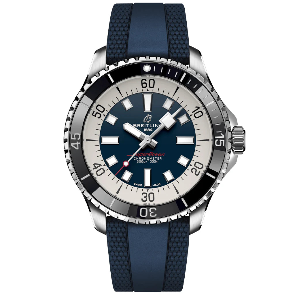 5112CE62-1C0F-2D9B-3470-057D6EF67199.jpg Breitling Superocean Automatic 44 A17376211C1S1 - Image 1