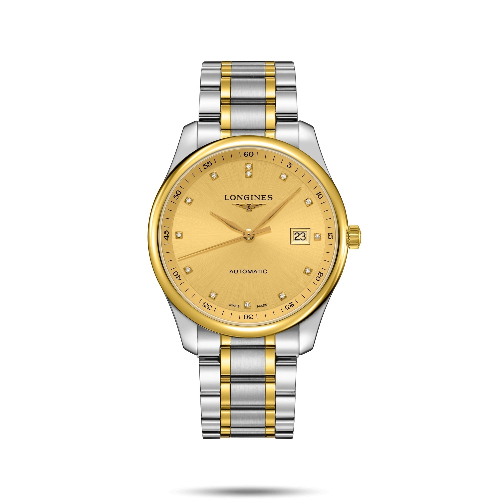 51165032-9040-09B0-21C6-2A64961962D9.jpg Longines Men's L2.893.5.37.7 Master Collection Two-Tone Stainless Steel Watch - Image 1