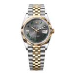 Rolex  Datejust 36mm 126233 Wimbledon Slate Dial Oyster Bracelet Watch
