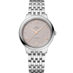 Omega De Ville Prestige 34mm Grey Dial Stainless Steel Bracelet 434.10.34.20.02.002