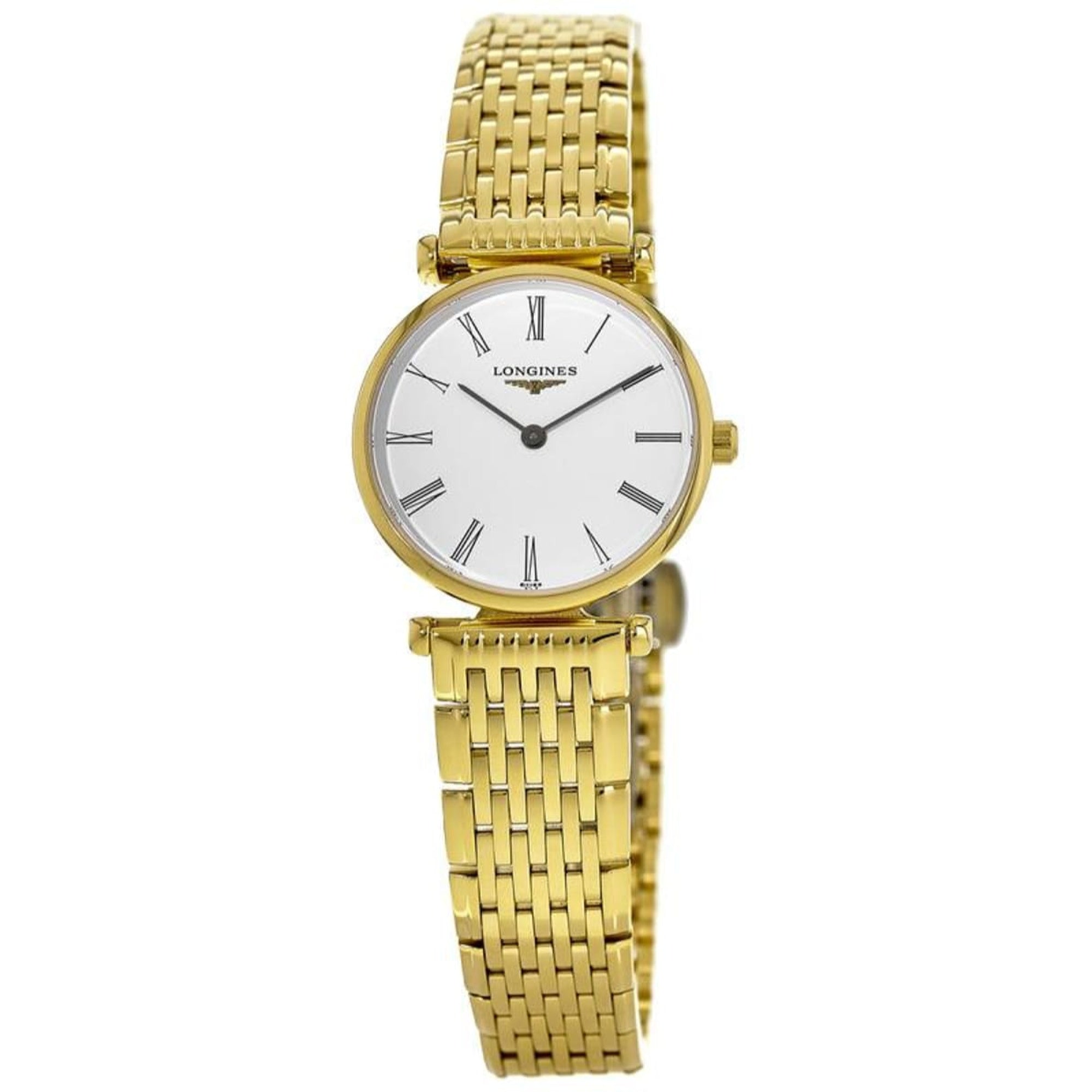 515D853C-AC29-66EC-E231-802061887F18.jpg Longines Women's L4.209.2.11.8 La Grande Classique Gold-Tone Stainless Steel Watch - Image 1