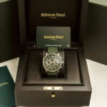 Audemars Piguet Code 11.59 Green Dial Green Rubber Strap Watch 41mm 26393ST.OO.A056KB.01 - Image 6