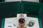 Rolex  Day-Date President 40mm Everose Gold Chocolate Index Dial - 228235 - Image 7