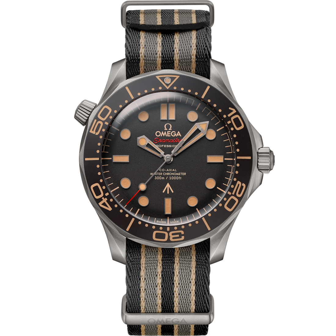 523D9A04-B6D1-23C1-C551-4FA8F6D203E9.png Omega Omega Seamaster Diver 007 Edition Men's Watch 42mm 210.92.42.20.01.001 - Image 1