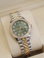 Rolex Datejust m278383RBR-0029/0030 31mm Olive Green Dial Oyster Bracelet - Image 12
