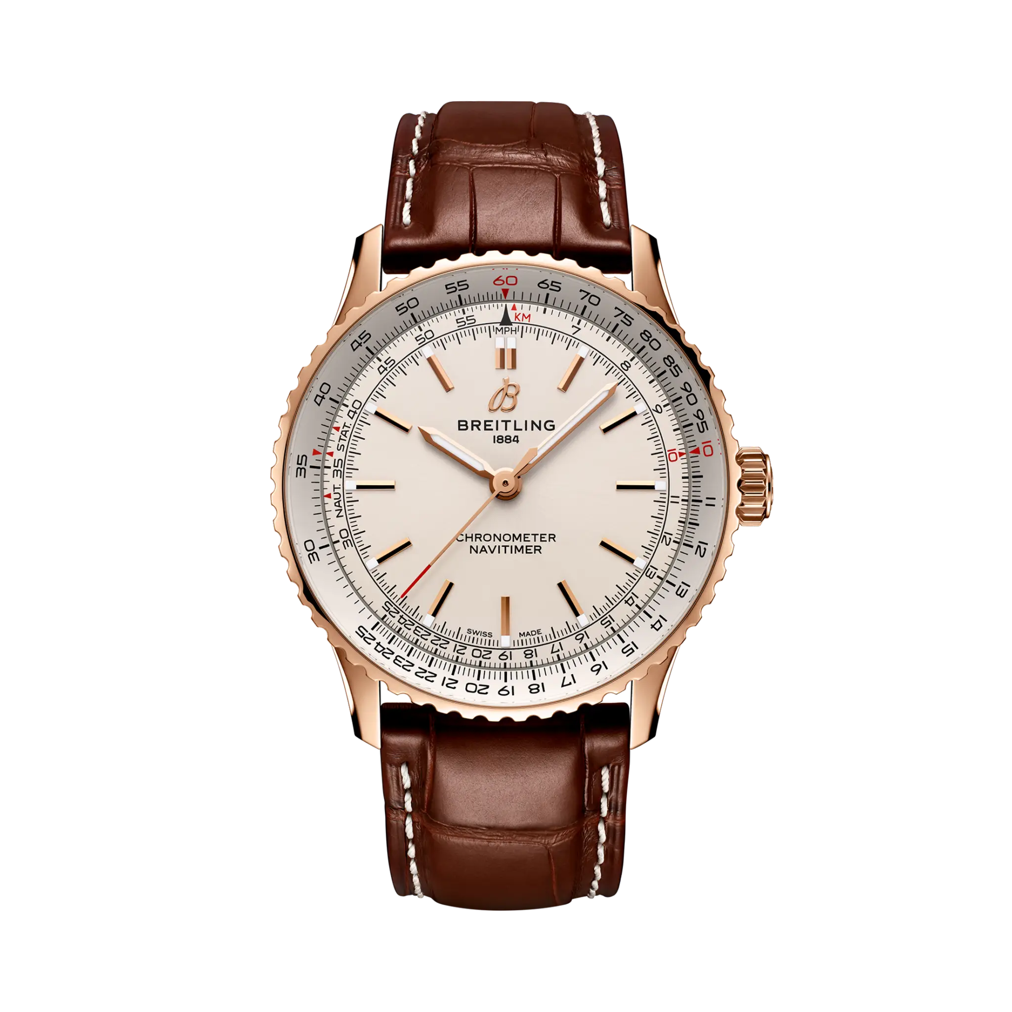 5398CE51-9EF9-80C2-01C9-5B49C6A8C80D.png Breitling Navitimer Automatic 41mm R17329F41G1P1 - Image 1