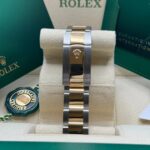 Rolex  Datejust 41mm Two-Tone Yellow Gold Fluted Bezel Black Index Dial Jubilee - 126333 - Image 7