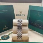 Rolex Datejust m278344-0033/0034 Pink Dial 31mm Domed Diamond Oyster Watch - Image 14