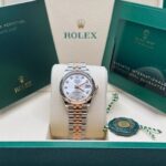 Rolex Datejust m278271-0015/0016 Silver 31mm Dial Oyster Bracelet Watch - Image 9