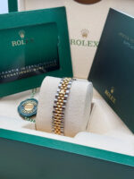 Rolex Lady-Datejust 28mm 279383RBR Champagne Diamond Dial Yellow Rolesor Oyster Bracelet - Image 7