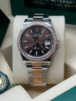Rolex  Datejust 36mm 126281 Chocolate Dial Oyster Bracelet - Image 9