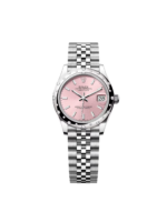 Rolex Datejust m278344 Pink Dial 31mm Domed Diamond