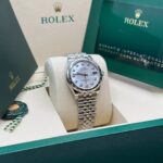 Rolex Datejust m278344-0005/0006 Mother-of-Pearl Dial 31mm Domed Diamond Oyster Watch - Image 4