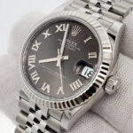 Rolex Datejust m278274-0021/0022 Dark Grey Roman 31mm Dial Oyster Watch - Image 5