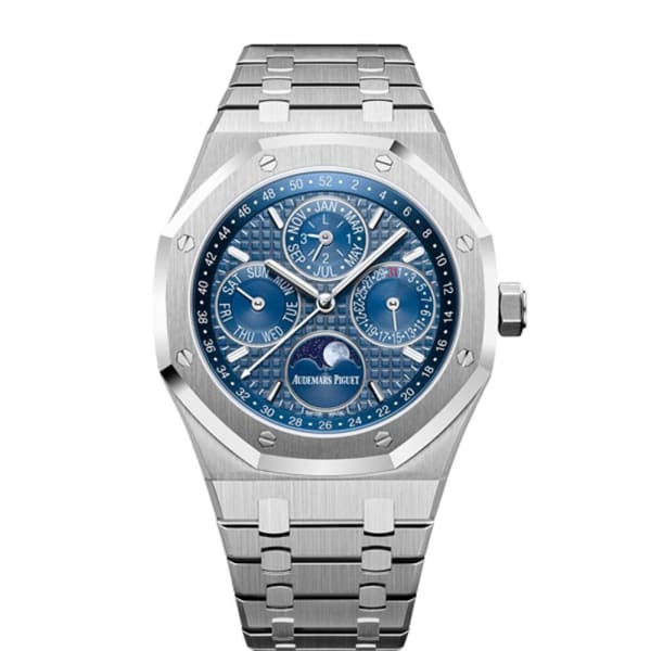 553BE4B1-CCEF-F19C-3FA6-680FB7DBF10E.jpg Audemars Piguet Royal Oak Perpetual Calendar Ref. # 26574ST.OO.1220ST.02 - Image 1