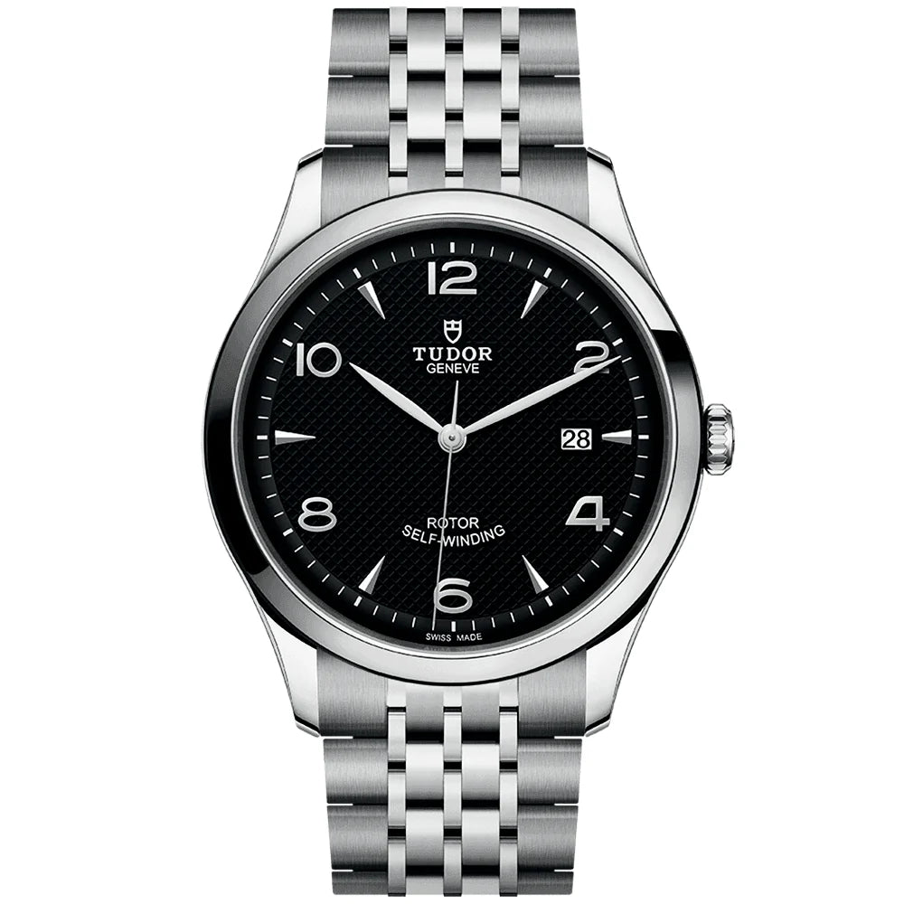 5551A5A6-29B7-D9F2-9FB4-DB93BA7612AA.jpg TUDOR 1926 41mm Black Arabic Dial Men's Automatic Bracelet Watch M91650-0002 - Image 1