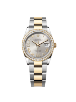 Rolex  Datejust 36mm 126283 Silver Dial Diamond Bezel Jubilee Bracelet Watch - Image 2