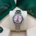 Rolex Oyster Perpetual 28mm 276200-0009 Pink Dial Oyster Stainless Steel Bracelet - Image 2