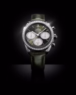 Omega Speedmaster 38 Green Dial 38mm with Diamonds Stainless Steel Strap 324.18.38.50.60.001 - Image 4